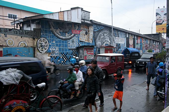 image Tráfico de Jogyakarta, Indonesia