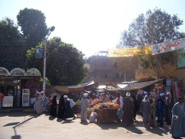 image Mercado en Edfú, Egipto