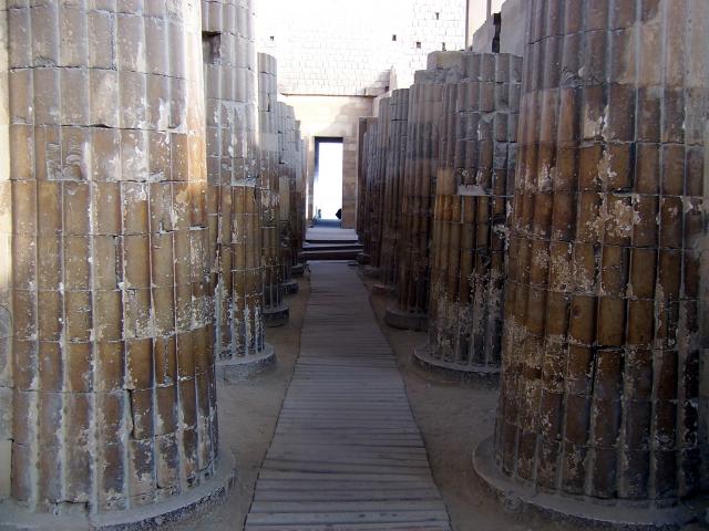 image Columnas, Sakkara, Egipto