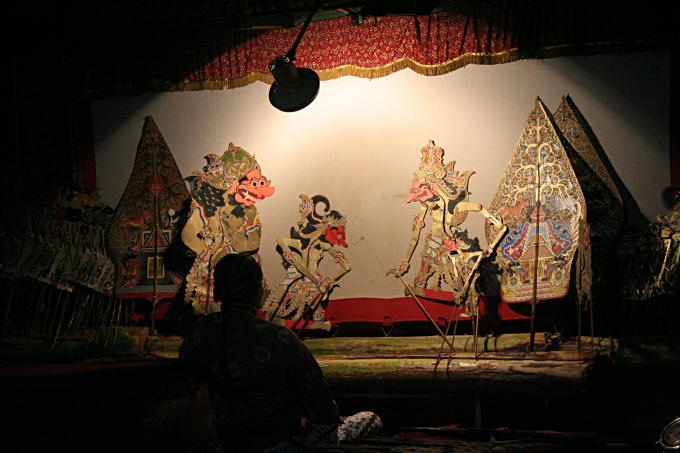 image Marionetas, Teatro de sombras de Jogyakarta, Indonesia