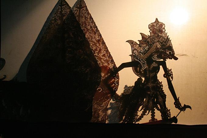 image Marionetas, Teatro de sombras de Jogyakarta, Indonesia