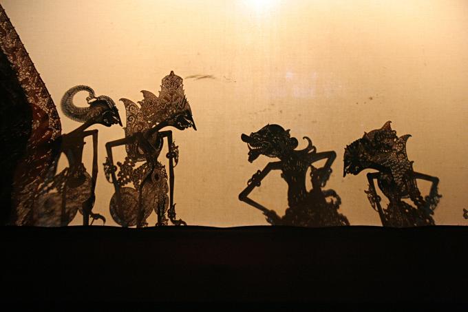 image Marionetas, Teatro de sombras de Jogyakarta, Indonesia