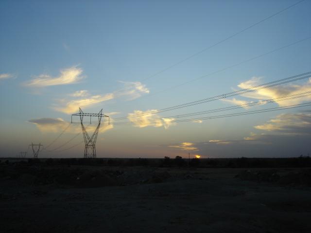 image Torre de alta tensión en la comarca de Sayago, Zamora