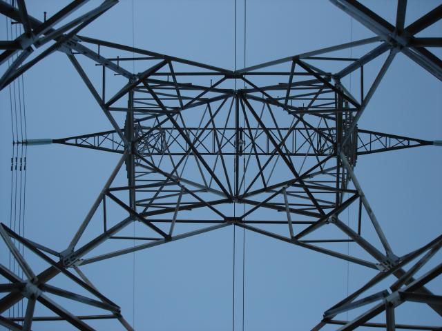 image Torre de alta tensión en la comarca de Sayago, Zamora