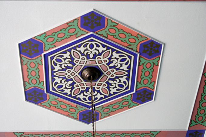 image Detalle de decoración en techo, Banda Ache, Sumatra, Indonesia