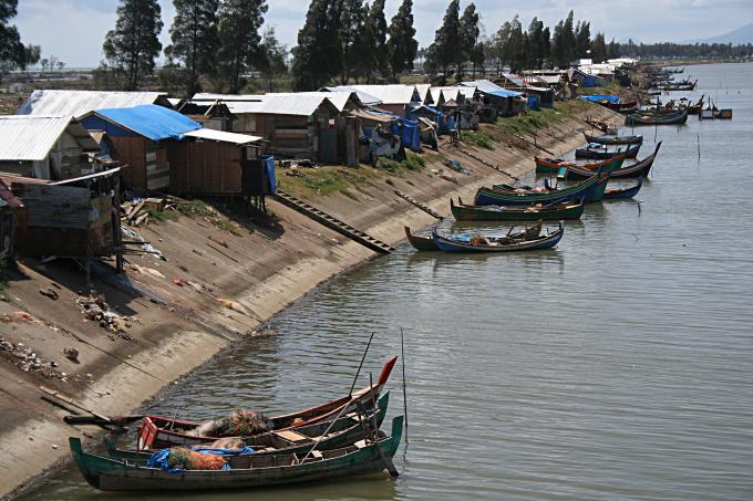 image Campamento de pescado de Alunaga, Sumatra, Indonesia