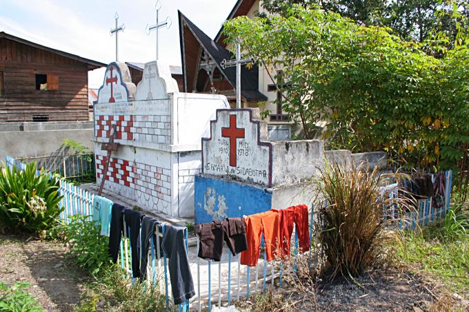 image Tumba de Batak, Sumatra, Indonesia