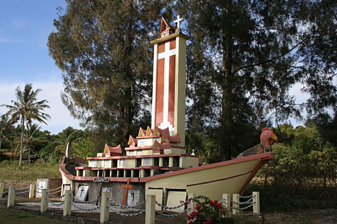 image Tumba de Batak, Sumatra, Indonesia