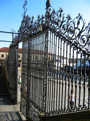 image Enrejado de la catedral de Santiago de Compostela, A Coruña