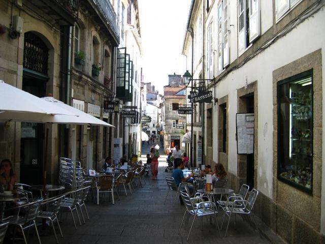 image Bares en el barrio de la Catedral, Santiago de Compostela, A Coruña