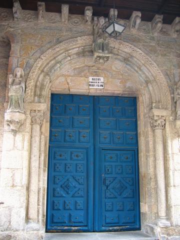 image Puerta de la Iglesia de Santa María Salomé, Rúa Nova de Santiago de Compostela, A Coruña