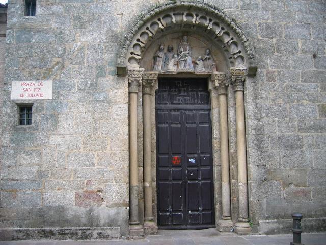 image Iglesia de San Fiz de Solovio, en Santiago