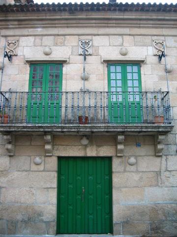 image Casa con conchas de peregrino, en Cambados