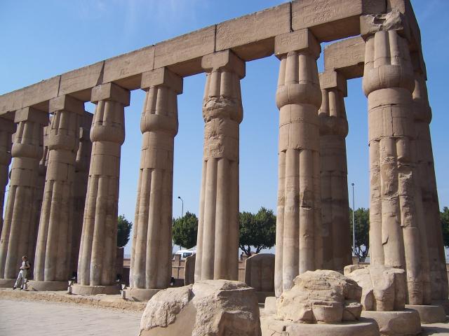 image Sala hipóstila, Templo de Luxor, Egipto