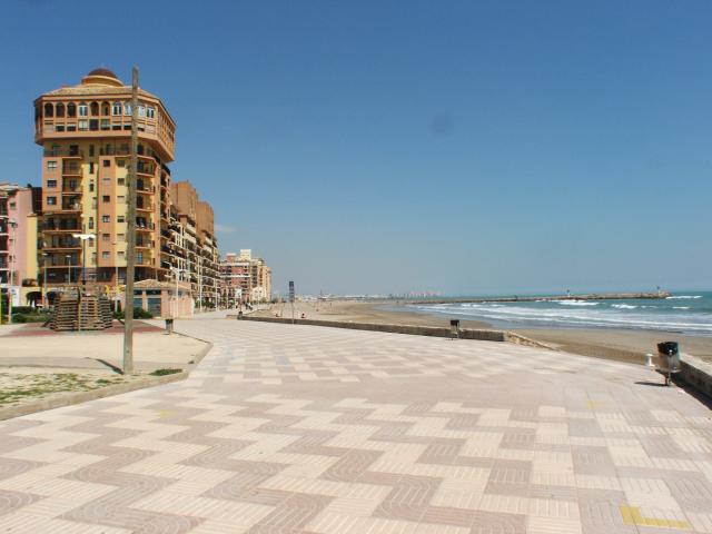 image Paseo Marítimo de Port SaPlaya, Alboraya, Valencia, Comunidad Valenciana