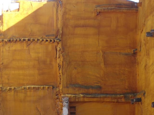 image Pared cubierta con aislante