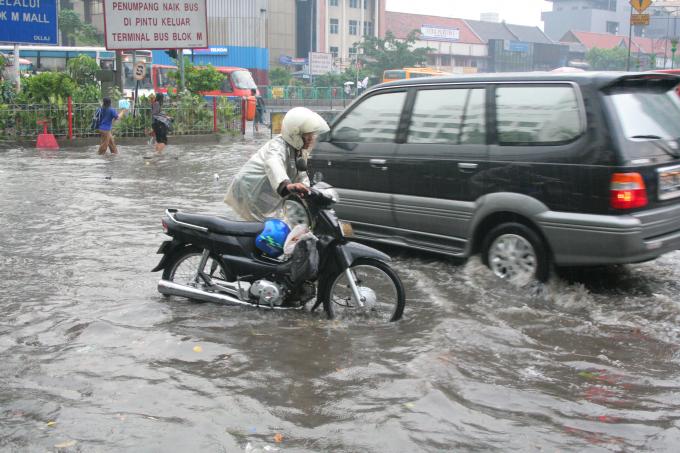 image Inundación, Jakarta, Java, Indonesia