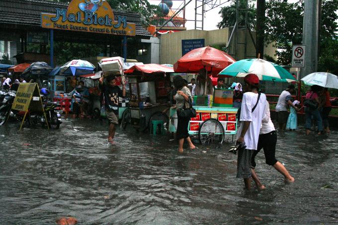image Inundación en Jakarta, Indonesia
