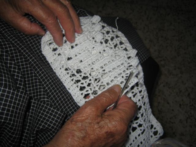 image Haciendo ganchillo