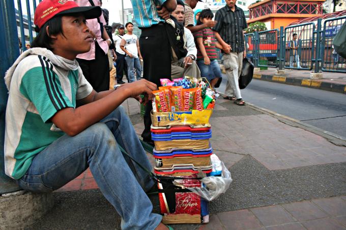 image Estación de autobuses Blok, Java, Indonesia