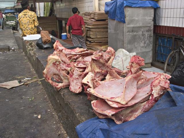 image Puesto de mercado, Jakarta, Indonesia