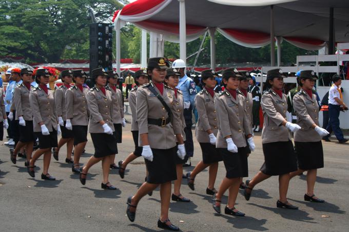 image Desfile de mujeres, Jakarta, Indonesia