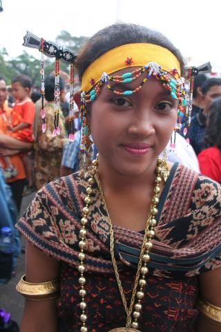 image Traje regional, Jakarta, Indonesia