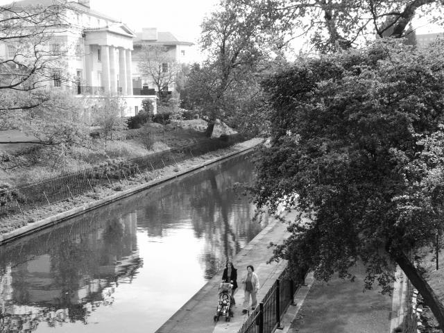 image Canal junto a Regent's Park, Londres, Reino Unido