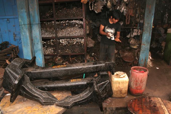 image Puesto de anclas, Sunda Kelapa, Indonesia