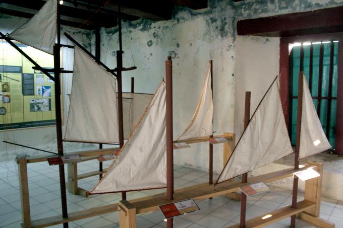 image Velas en los barcos indonesios, Sunda Kelapa, Indonesia