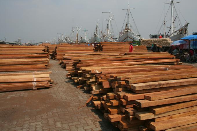 image Vista del puerto, Sunda Kelapa, Indonesia