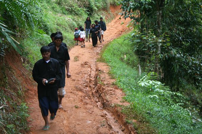 image Invitados al funeral, Sulawesi, Indonesia