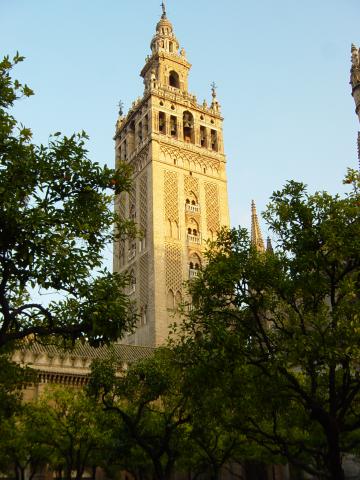 image La Giralda desde el Patio de los Naranjos, Sevilla