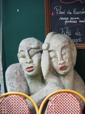 image Decoración de la terraza de un restaurante, París