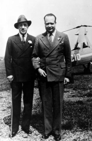 image Alfonso XIII y Juan de la Cierva