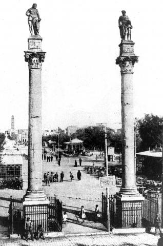 image Alameda de Hércules a comienzos del siglo XX, Sevilla, Andalucía