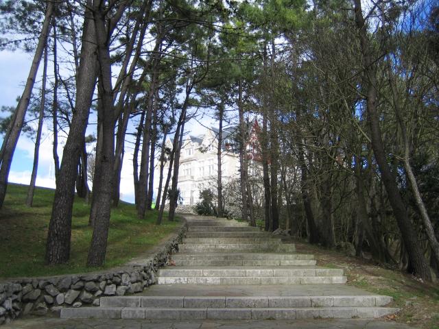 image Escaleras, Palacio de la Magdalena, Santander
