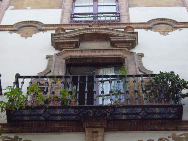 image Balcón del Edificio Rivas-Meguerry, Sevilla