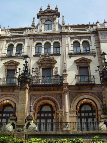 image Fachada del Hotel Alfonso XIII, Sevilla