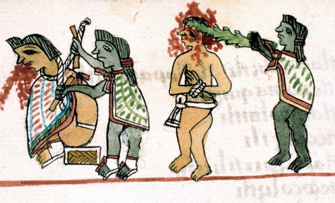 image Códice matritense, de Bernardino de Sahagún