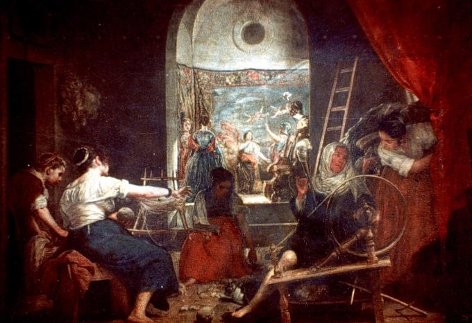 image Las hilanderas, de Velázquez