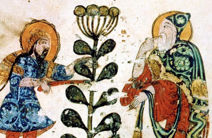 image Ilustración de un manuscrito árabe medieval