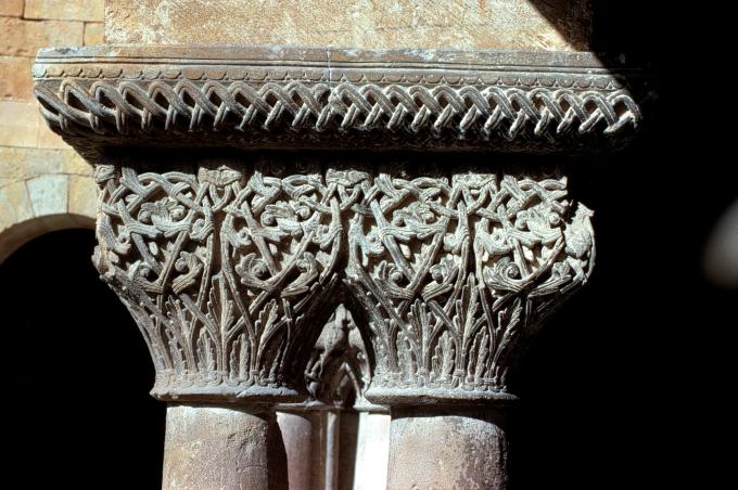 image Capitel románico del Monasterio de Santo Domingo de Silos, Burgos