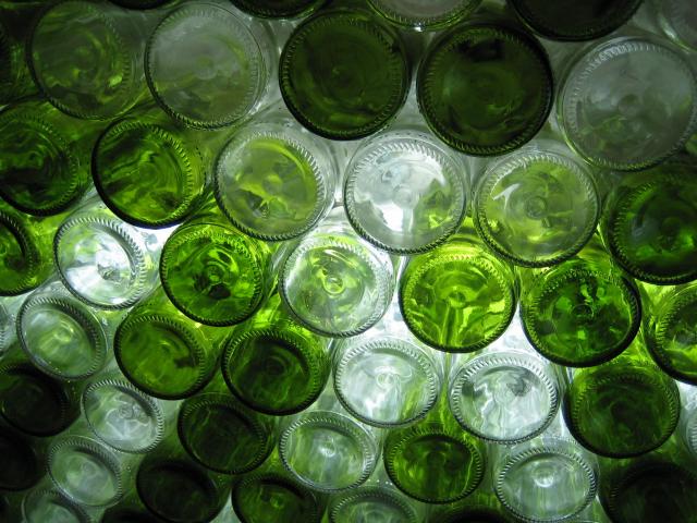 image Decoración con botellas, Santillana del Mar