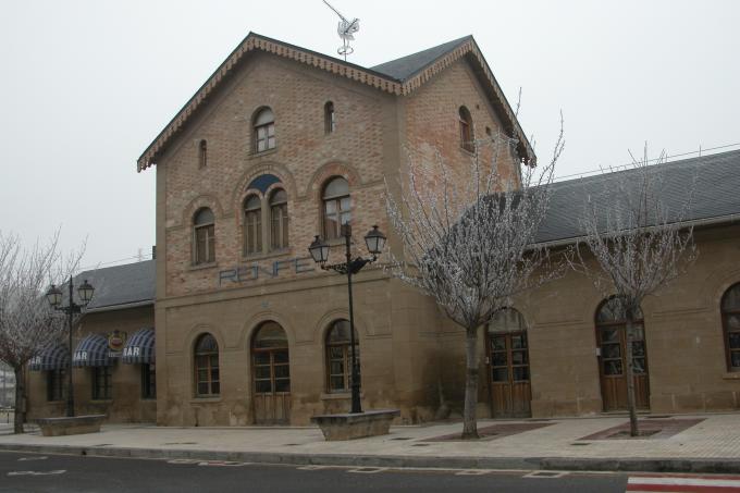 image Estación de ferrocarril, Tafalla, Navarra