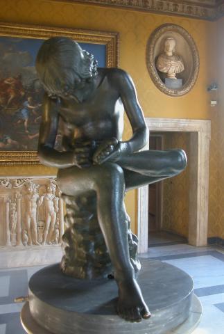 image Espinario, Museos Capitolinos, Roma, Italia