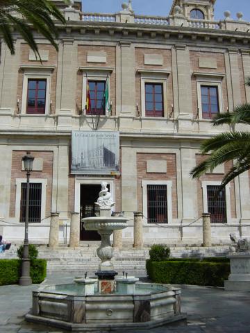 image Fachada del Archivo General de Indias, Sevilla