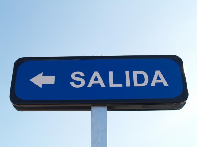 image Cartel de salida