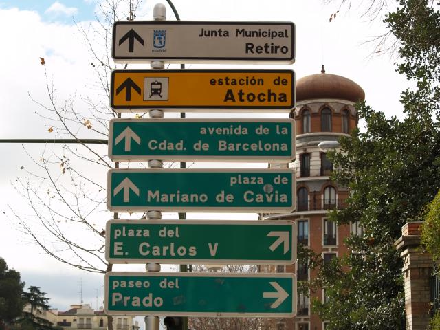 image Señales indicadoras, Madrid