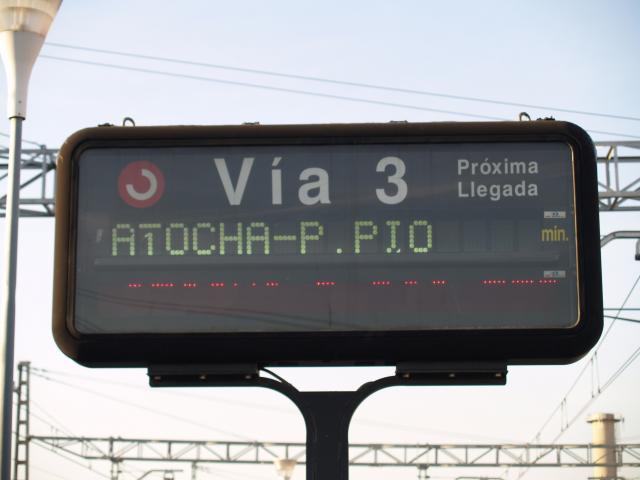 image Indicador en estación